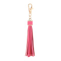 15cm Popular PU Leather Keychain Bag Pendant Tassel Keychain Accessories Lobster Keychain Accessories